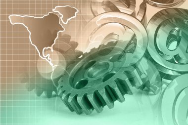 Posta işaretleri, dişli ve harita