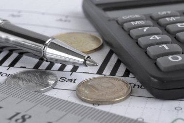 grafik ve madeni paralar