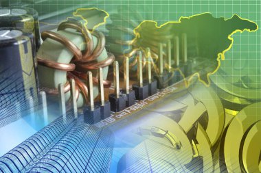 Elektronik cihaz, binalar ve harita