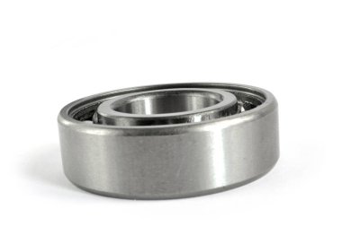 Beyaz arkaplanda yakın çekim konumu.