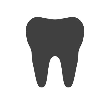Diş ilgili vektör simgesi