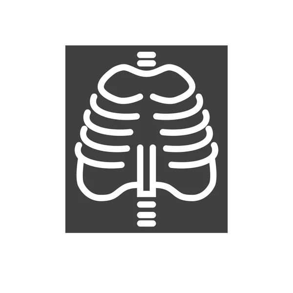 X-ray související vektorové ikony — Stockový vektor