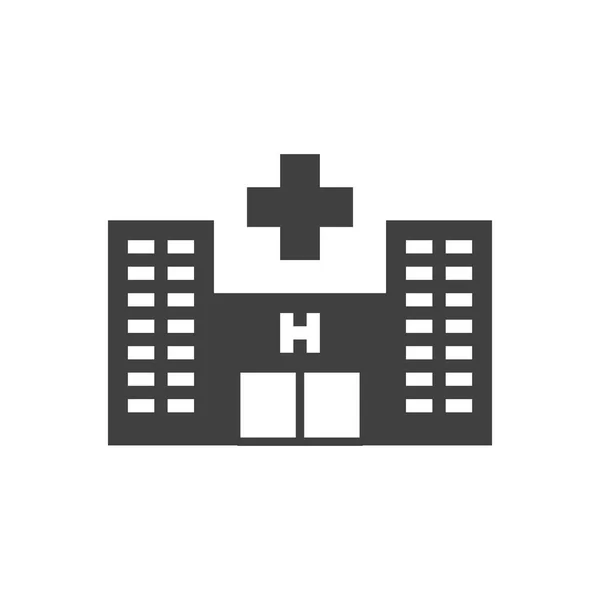 Krankenhaus-Ikone — Stockvektor