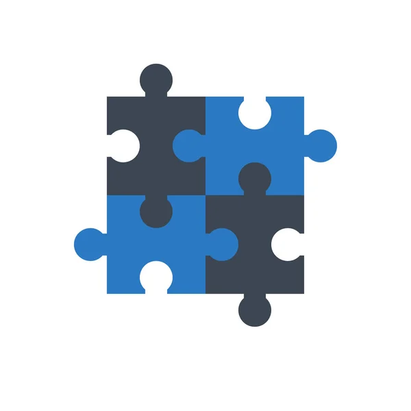 Puzzle Vector Icon. — Stock Vector