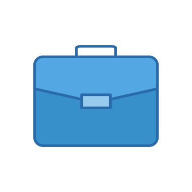 Evrak çantası vektör simgesi.