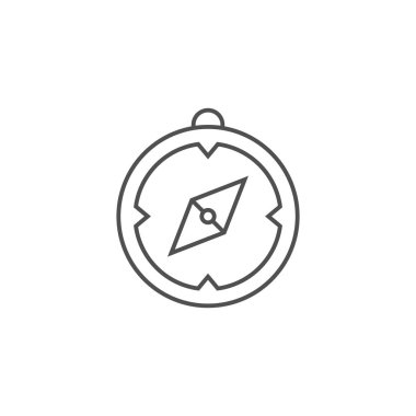 İlgili Vektör Satırı Simgesini Pusula.