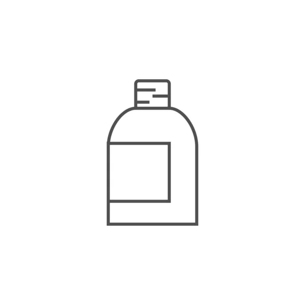 Botella médica Vector Icono — Vector de stock