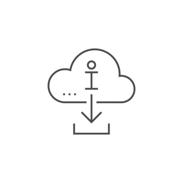 Télécharger Information Line Icon — Image vectorielle