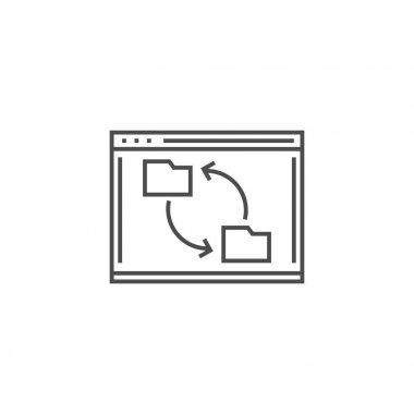 Eşzamanlama Satırı Simgesi