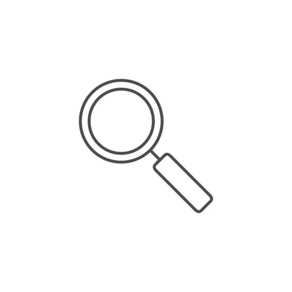 Search Line Icon — Stock Vector