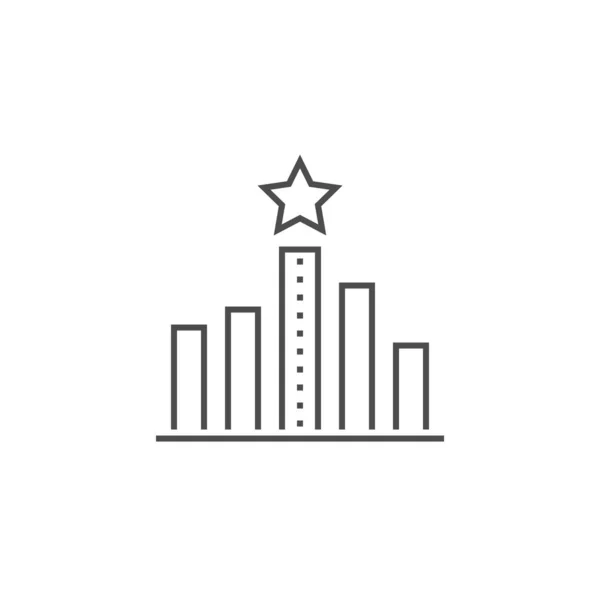 Рейтинговая икона — стоковый вектор