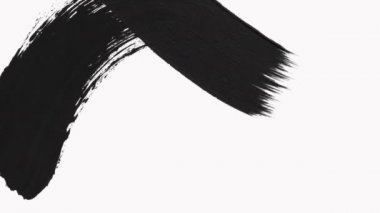 Alfa kanal ile soyut boya fırçası geçiş Reveal-şeffaflık. 