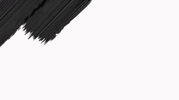 Abstrakt färg pensel övergång avslöjar med textur. Alfa kanals genomskinlighet — Stockvideo