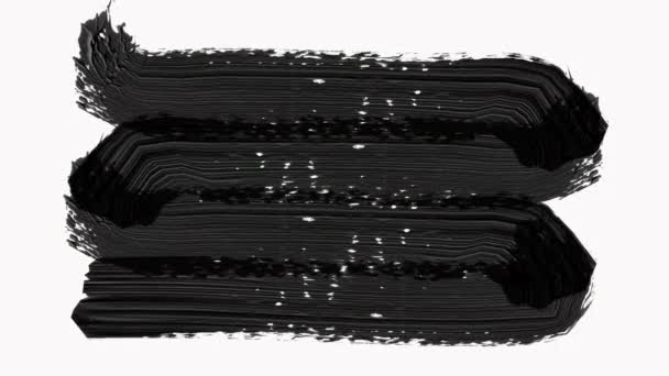 Frame - Tratti astratti pennello vernice Transizione Rivelare con texture — Video Stock