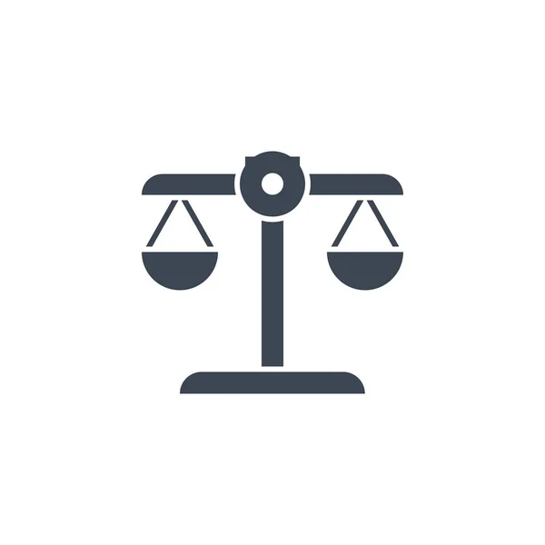 Libra related vector glyph icon. — 스톡 벡터