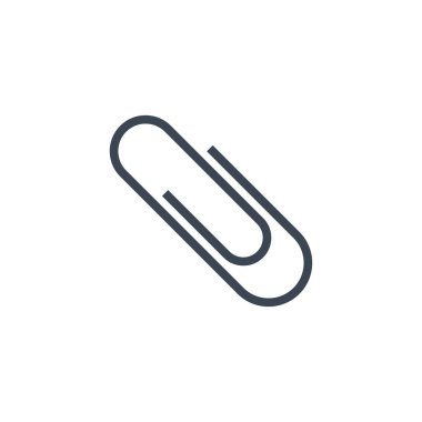 Ataş ile ilgili vektör glyph simgesi.