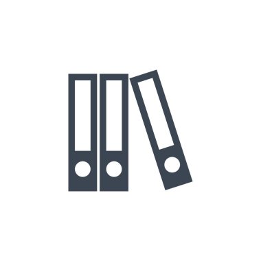 Ofis dizinlerine bağlı vektör simgesi.