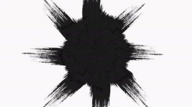 Soyut boya fırçası geçişler Luma mat ile Reveal-şeffaflık.