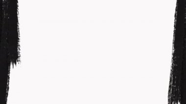 Alfa kanal ile soyut boya fırçası geçiş Reveal-şeffaflık. 