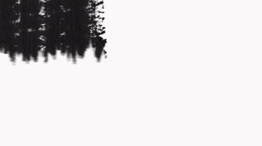 Soyut boya fırçası geçişi doku ile ortaya çıkar. Alfa kanalı-şeffaflık