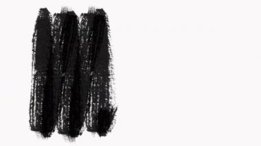 Çerçeve-soyut boya fırçası vuruş geçiş doku ile Reveal