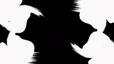 Soyut boya fırçası geçişler Luma mat ile Reveal-şeffaflık.