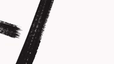 Alfa kanal ile soyut boya fırçası geçiş Reveal-şeffaflık. 