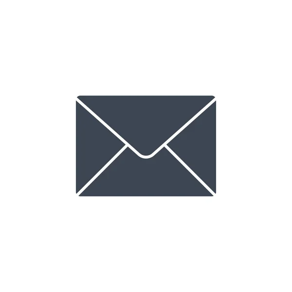 Mail related vector glyph icon. — Stock Vector