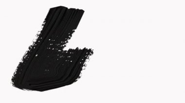 Çerçeve-soyut boya fırçası vuruş geçiş alfa kanal ile Reveal