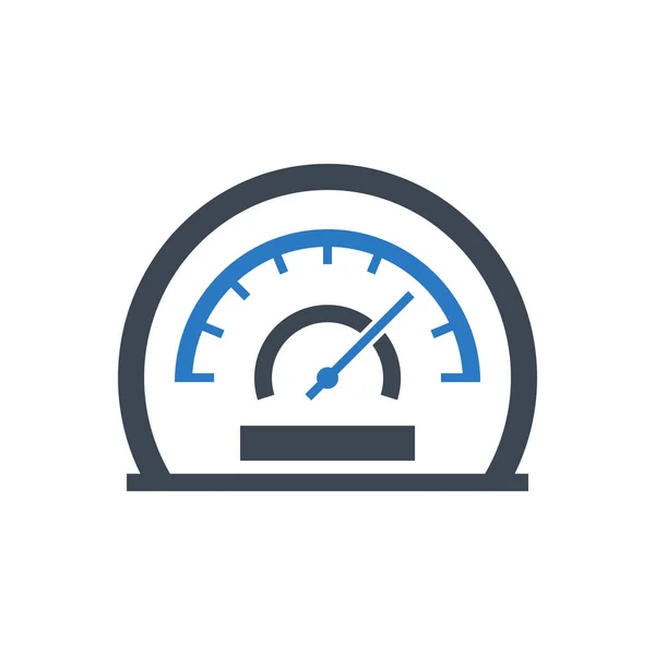 Eficiência Vector Glyph Icon — Vetor de Stock