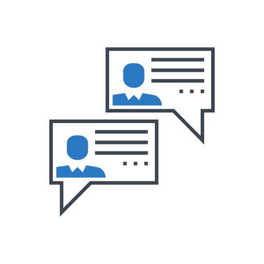 Sosyal Chaneller Vektör Kabartma Simgesi