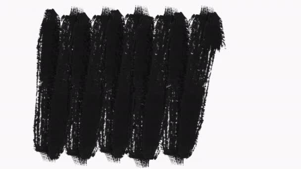 Cadre - Paint Brush Strokes Transition Reveal avec Luma Matte - Transparence. — Video