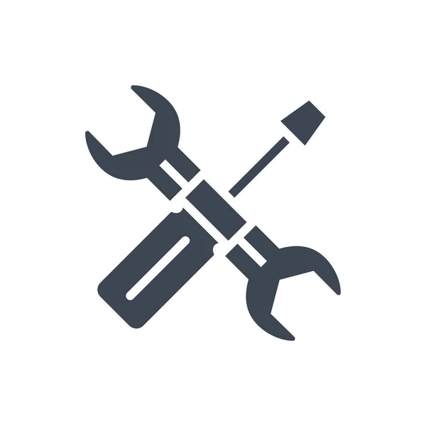 Dienstleistungen Vector Glyph Icon — Stockvektor