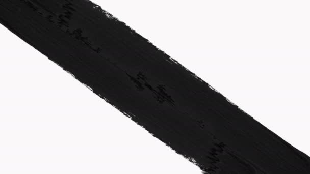 透明漆刷过渡表象- Luma衬垫. — 图库视频影像