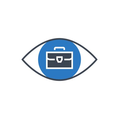 Portföy Gösterim Vektörü Kabartma Simgesi