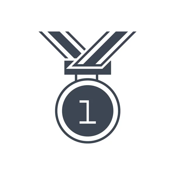 Award Line Vector Glyph Icon — Stockvektor