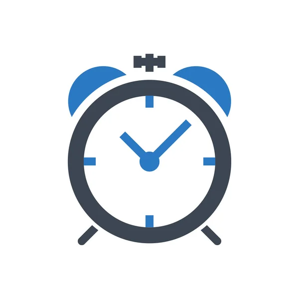 Campaña Timing Vector Glyph Icono — Vector de stock