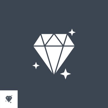 Parlak bağlantılı vektör simgesi.