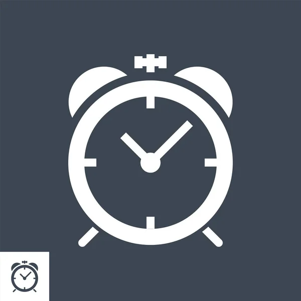 Campaign Timing Vector Glyph Icon — Stock Vector