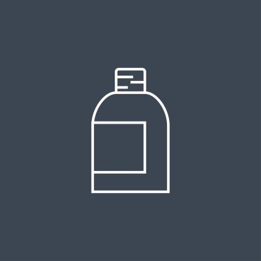 Tıbbi Şişe Vektör Simgesi