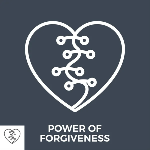 Poder del perdón — Archivo Imágenes Vectoriales