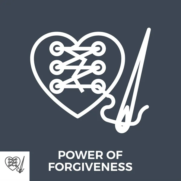 Poder del perdón — Archivo Imágenes Vectoriales