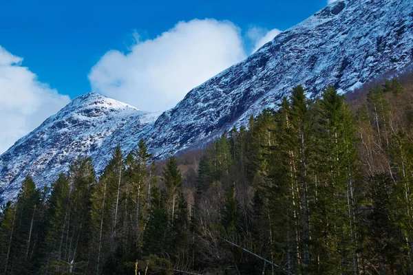 Widok Góry Norwegii — Zdjęcie stockowe