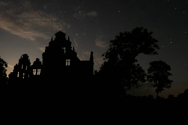 Bela Maravilhosa Noite Escura — Fotografia de Stock