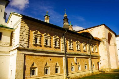 Rostov şehrindeki antik Kremlin. Yaroslavl bölgesi, Rusya