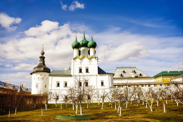 Rostov Şehrindeki Antik Kremlin Yaroslavl Bölgesi Rusya — Stok fotoğraf