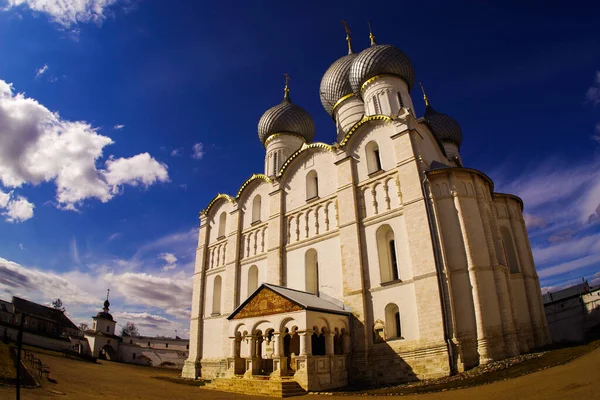 Antigo Kremlin Cidade Rostov Yaroslavl Região Rússia — Fotografia de Stock