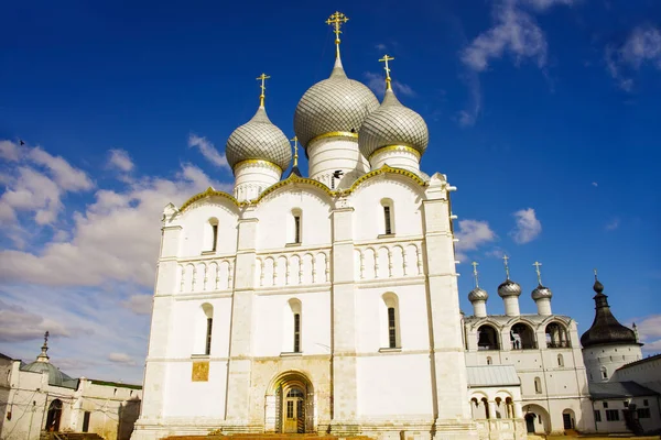 Antiguo Kremlin Ciudad Rostov Región Yaroslavl Rusia —  Fotos de Stock