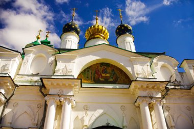 Rostov kentindeki Spaso-Yakovlevsky Dimitriev manastırı. Yaroslavl bölgesi. Rusya