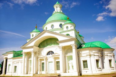 Rostov kentindeki Spaso-Yakovlevsky Dimitriev manastırı. Yaroslavl bölgesi. Rusya